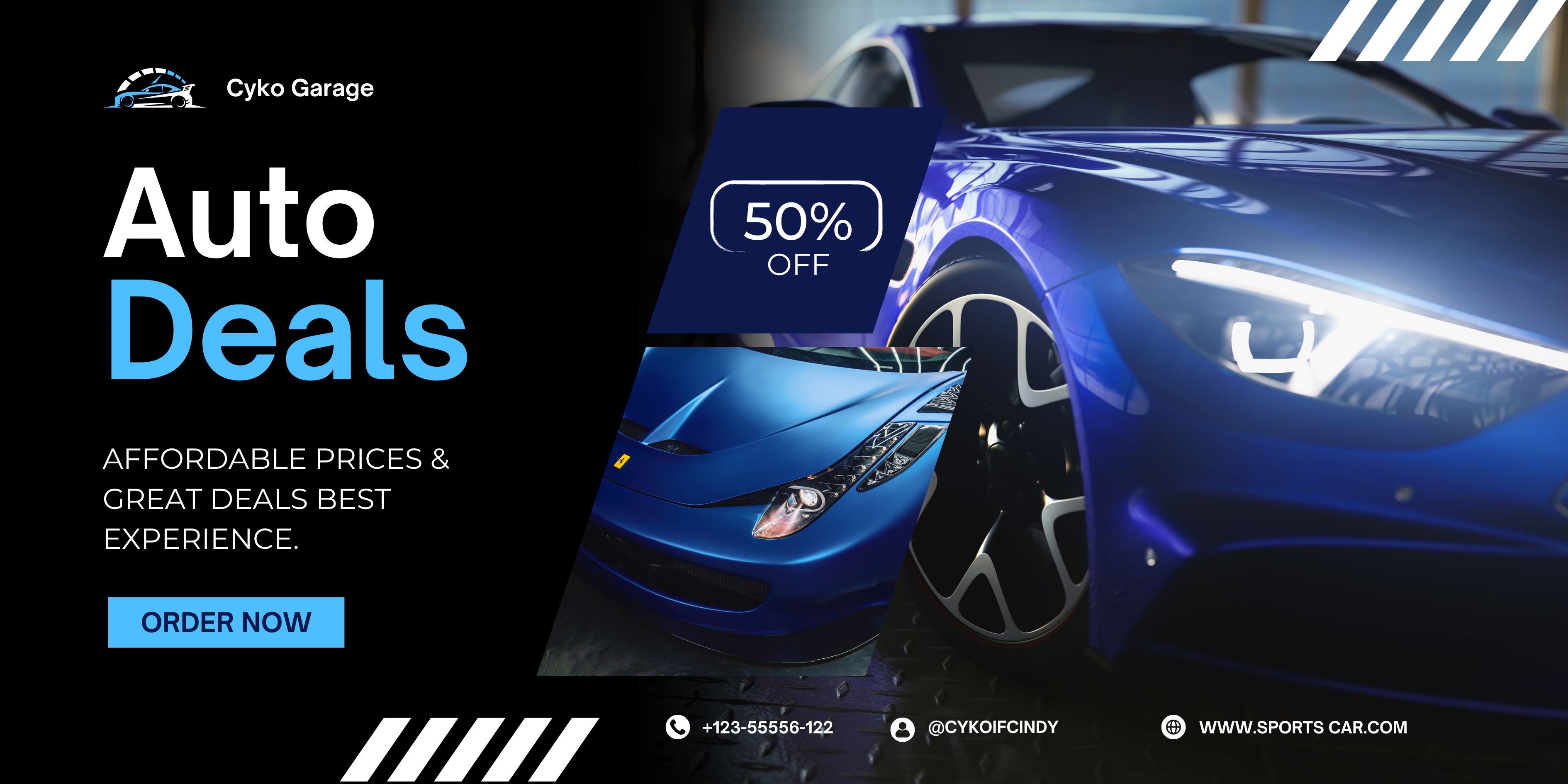 Car Showroom Banner